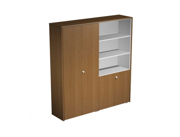 Шкаф комбинированный (одежда-документы) Profiquadro КВ 355, на сайте Галерея Офис