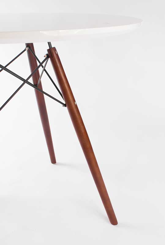 Стол 017 (диаметр 80-90см + ножки дерево), на сайте Галерея Офис