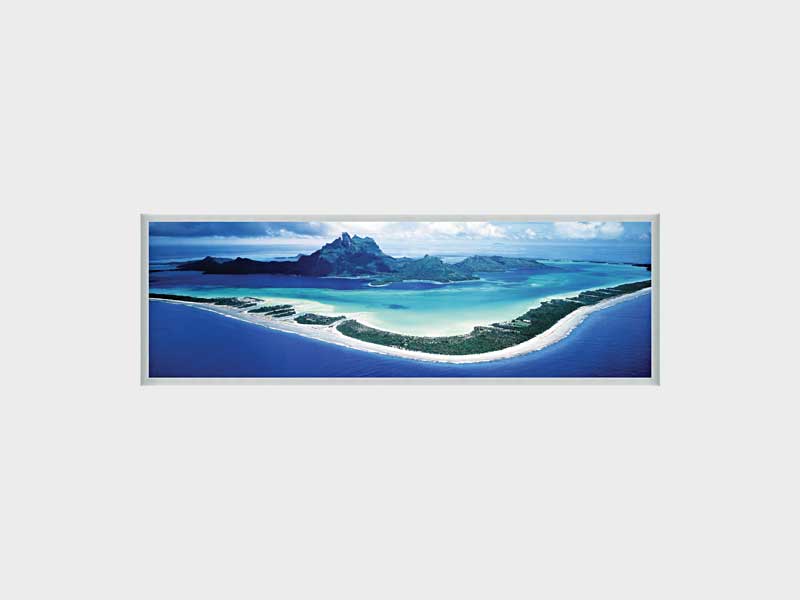 Постер Bora Bora алюминиевая рама