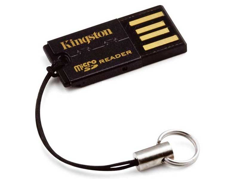 Картридер Kingston G2 Reader/ microSD/ microSDHC/ USB 2.0 (FCR-MRG2), на сайте Галерея Офис
