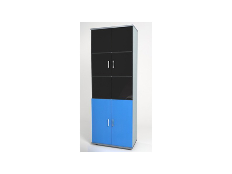 Шкаф высокий Монолит КМ2, на сайте Галерея Офис