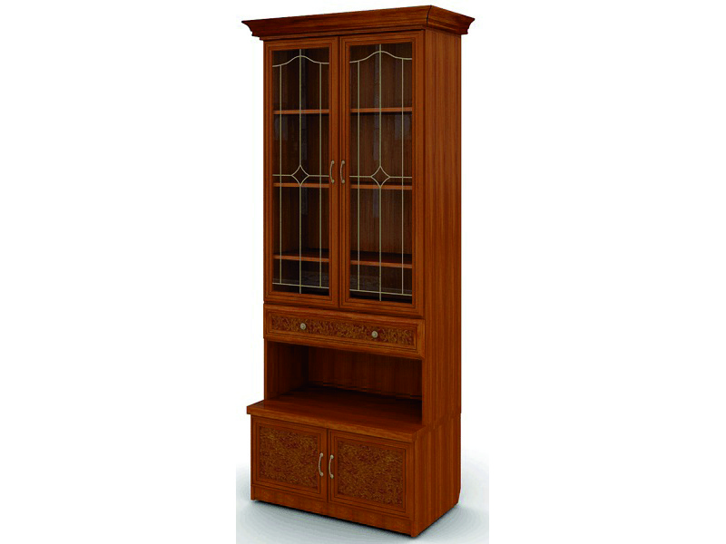 Шкаф комбинированный Версаль люкс ПК-ВРЛ-КМШ№3-В2-209, на сайте Галерея Офис